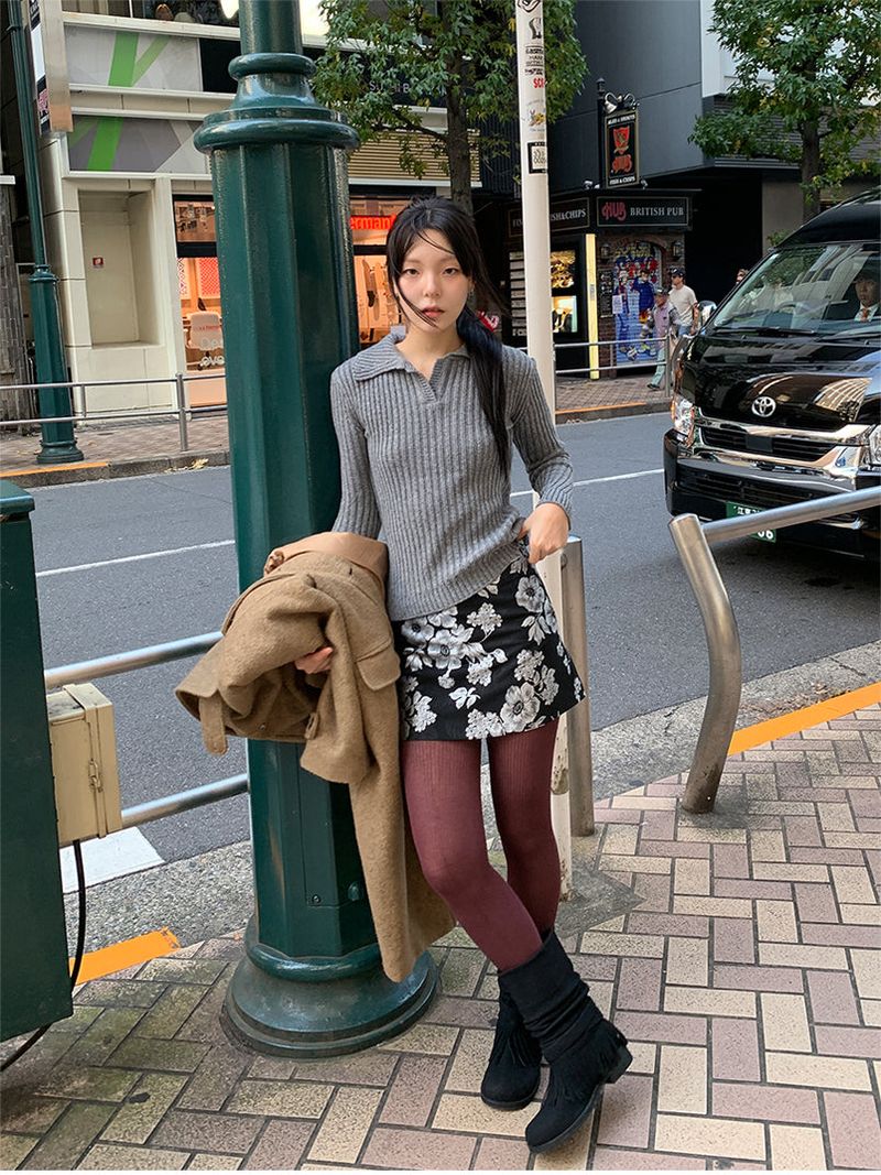 HARRY COLLAR KNIT (4C)