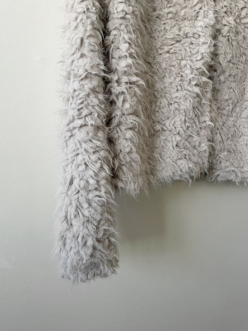 Floofy fur cardigan 