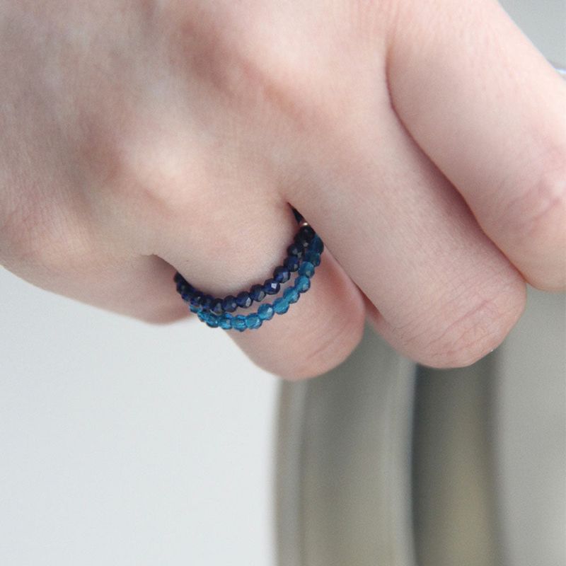 [CCNMADE] Crystal DoongGool Ring (8color)