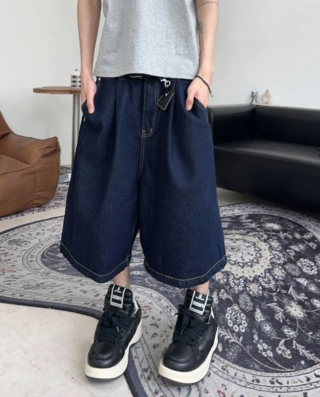 SATIIIZ（サティーズ）の「Foen Stitch Bermuda Denim Pants（Pants）」