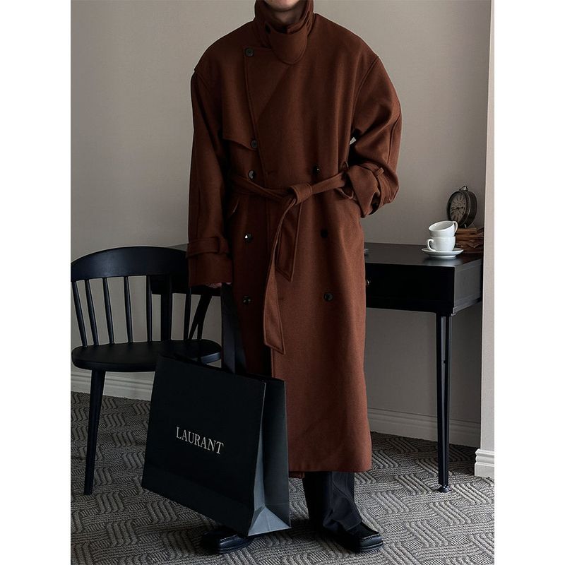 LAURANT（ロラン）の「[F/W] ヘビーウールハイネックロングコート(2color)（ジャケット/アウター）」