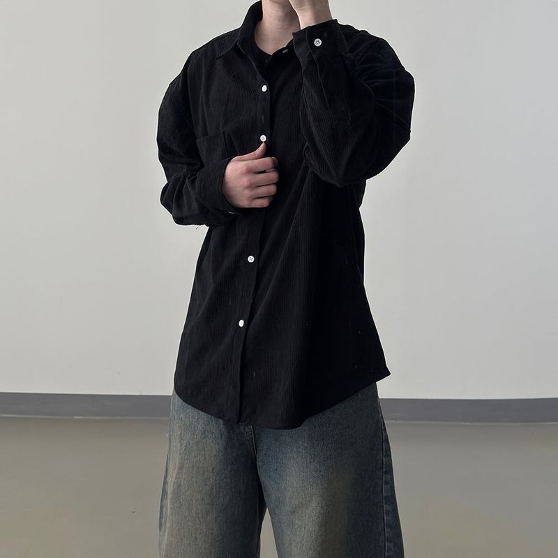 Lea Oversized Corduroy Shirt