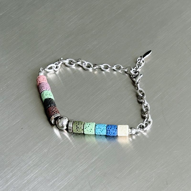Colored Stone Bracelet