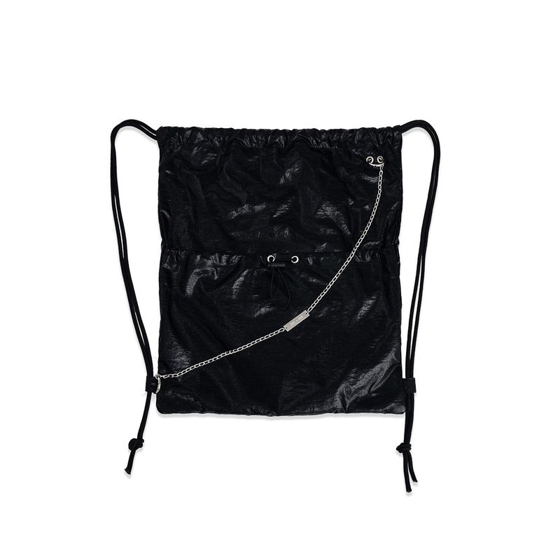 High Glossy Chain Gym Sack Bag