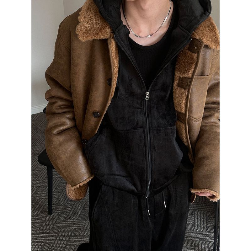 LAURANT（ロラン）の「[Unisex] Leather dumble mustang(2color)（Jackets/Outerwear）」