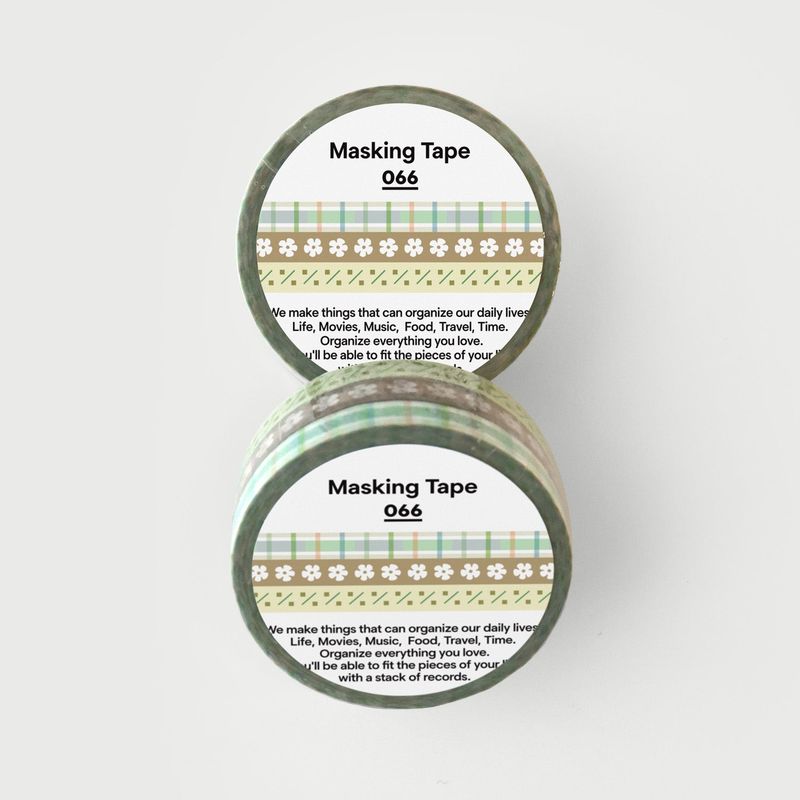 oab masking tape 064-068 set