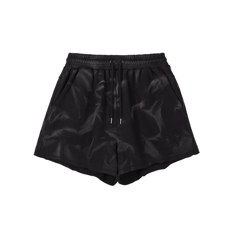 ULKIN（オルキン）の「[24SS LSD COLLECTION] MUGUNG Bleach Washed Cotton Shorts_Black（Pants）」