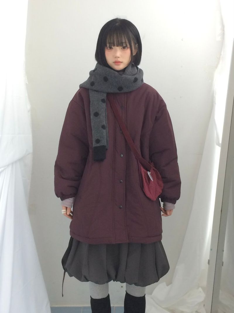 アーバンボリュームラウンドパディットジャケット