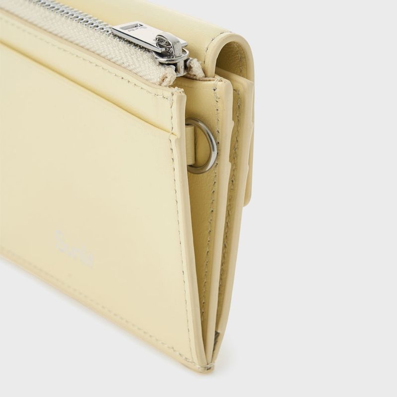 Sunlit Zipper Card Case (Butter)