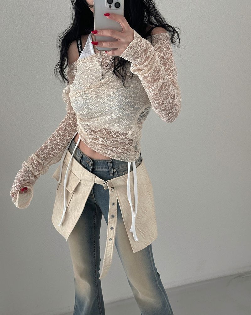 Open Crop Halterneck Sleeveless