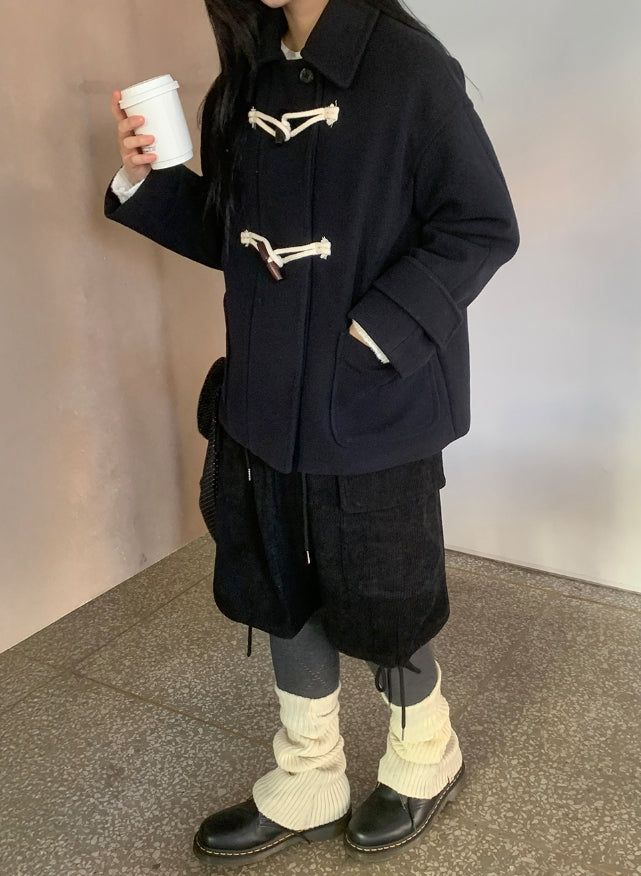 Kencas Duffle Short Coat