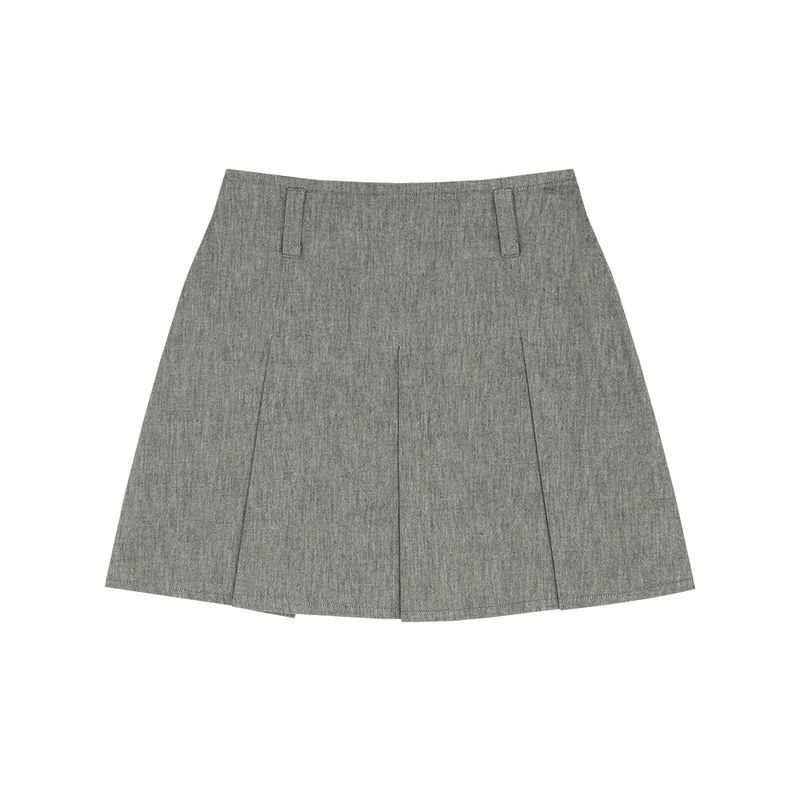 Fleats Chambray Skirt_2Color