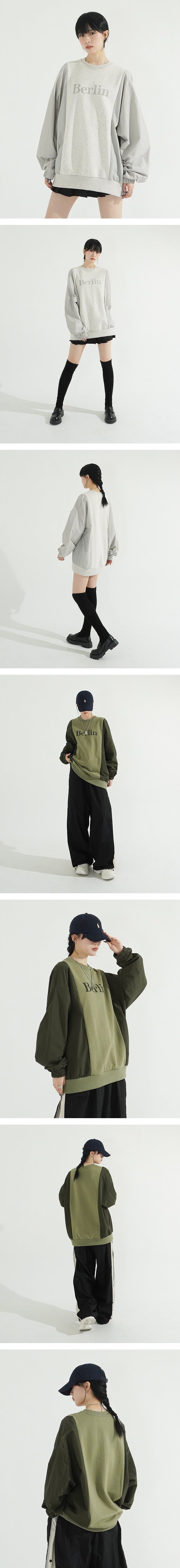 Coloration Over Sweatshirt