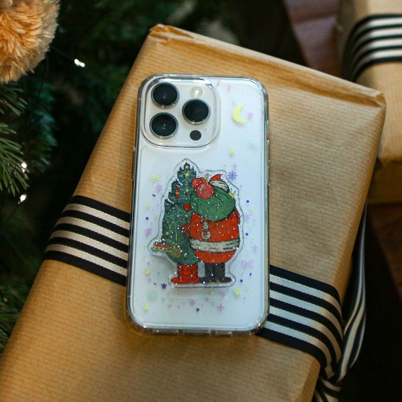 【MADE】Snow starlight Jelly hard Phone case