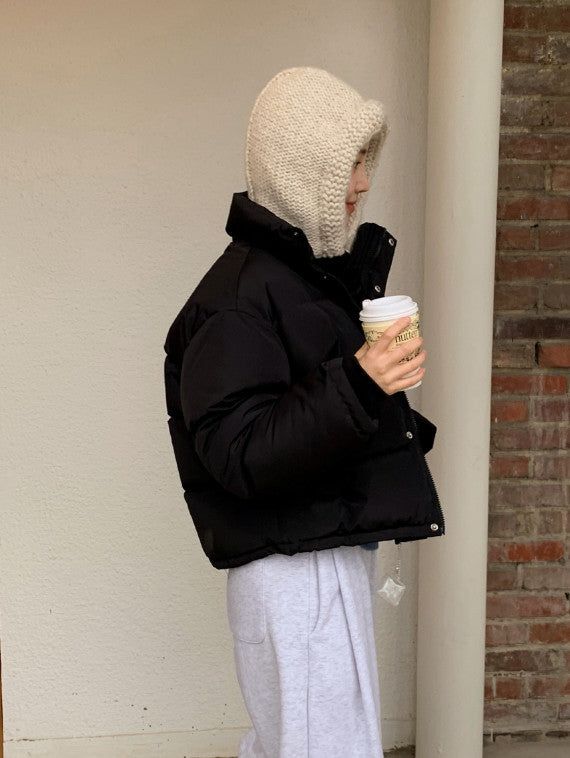 Rope Design Ribbon Balaclava (4color)