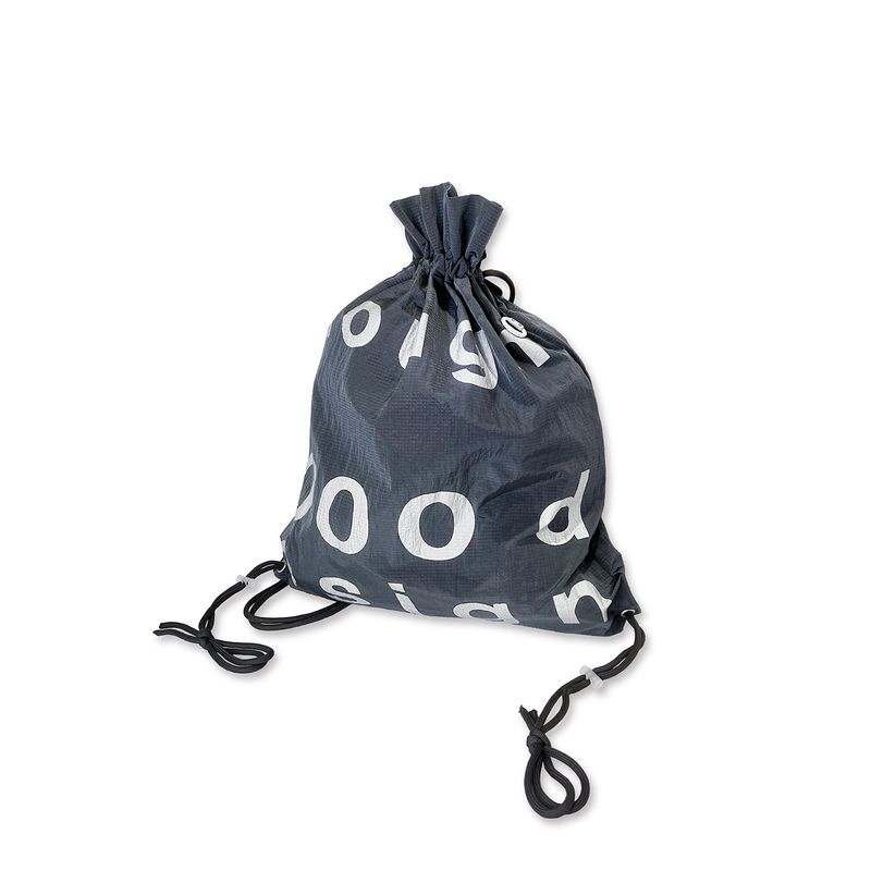 nought(ノウト)の「000 Design Gym Sack / Charcoal(Bags)」