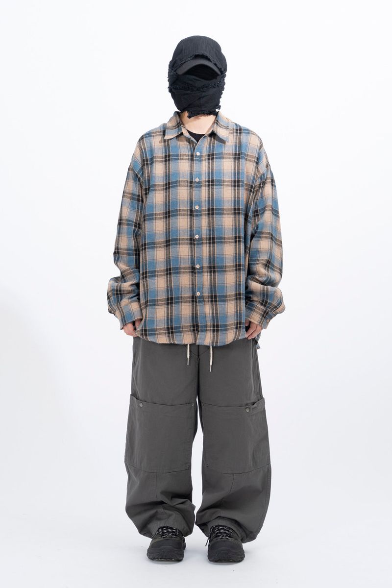 Ralph boxy over-check shirt
