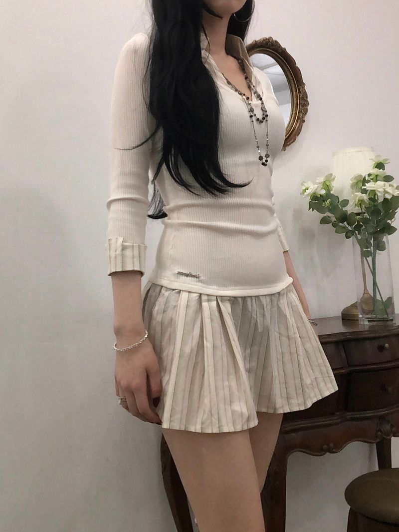 Stripe Warm Dress
