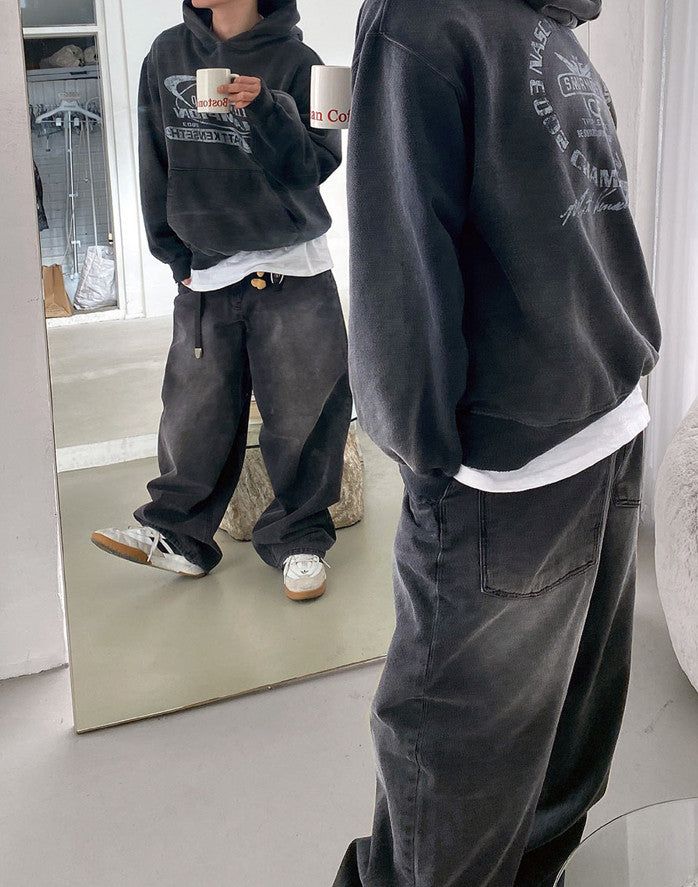 HOLY IN CODE（ホーリーインコード）の「No.0602 G washing balloon wide denim PT（Pants）」