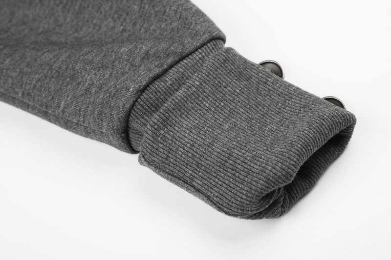 Kaelin Stud Pocket Hood Zip-Up