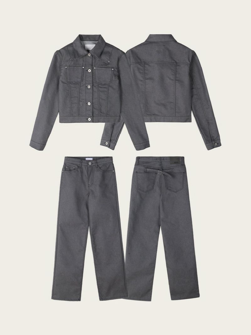 (W) Steel Denim Jacket