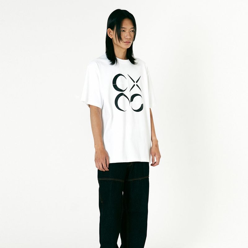 WHITE EXQS T-SHIRT