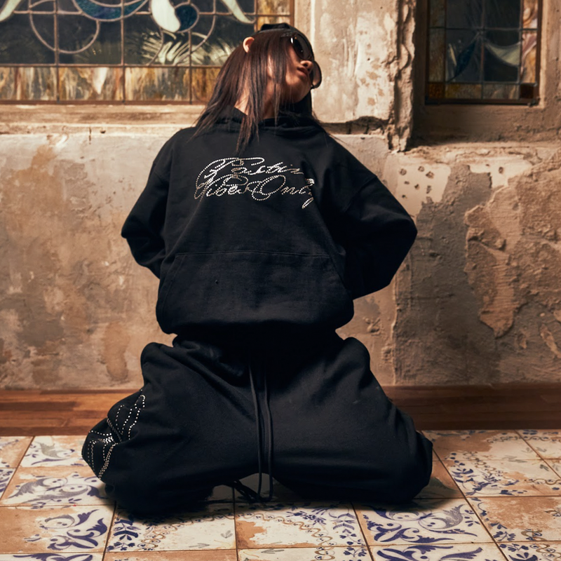 PVO HOTFIX HOODIE-BLACK