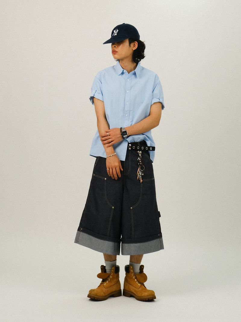 AND Nylon Roll-up Shirts