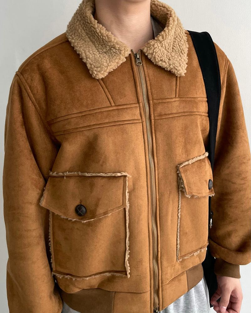 Sable Suede Mustang Jacket