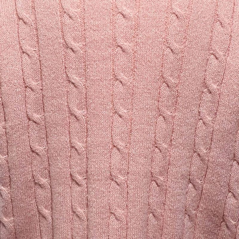 Light Pink Cable Knit