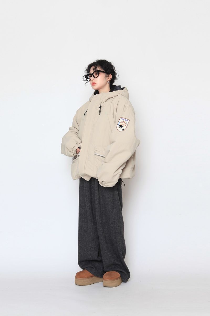 Napping scotch knit pants