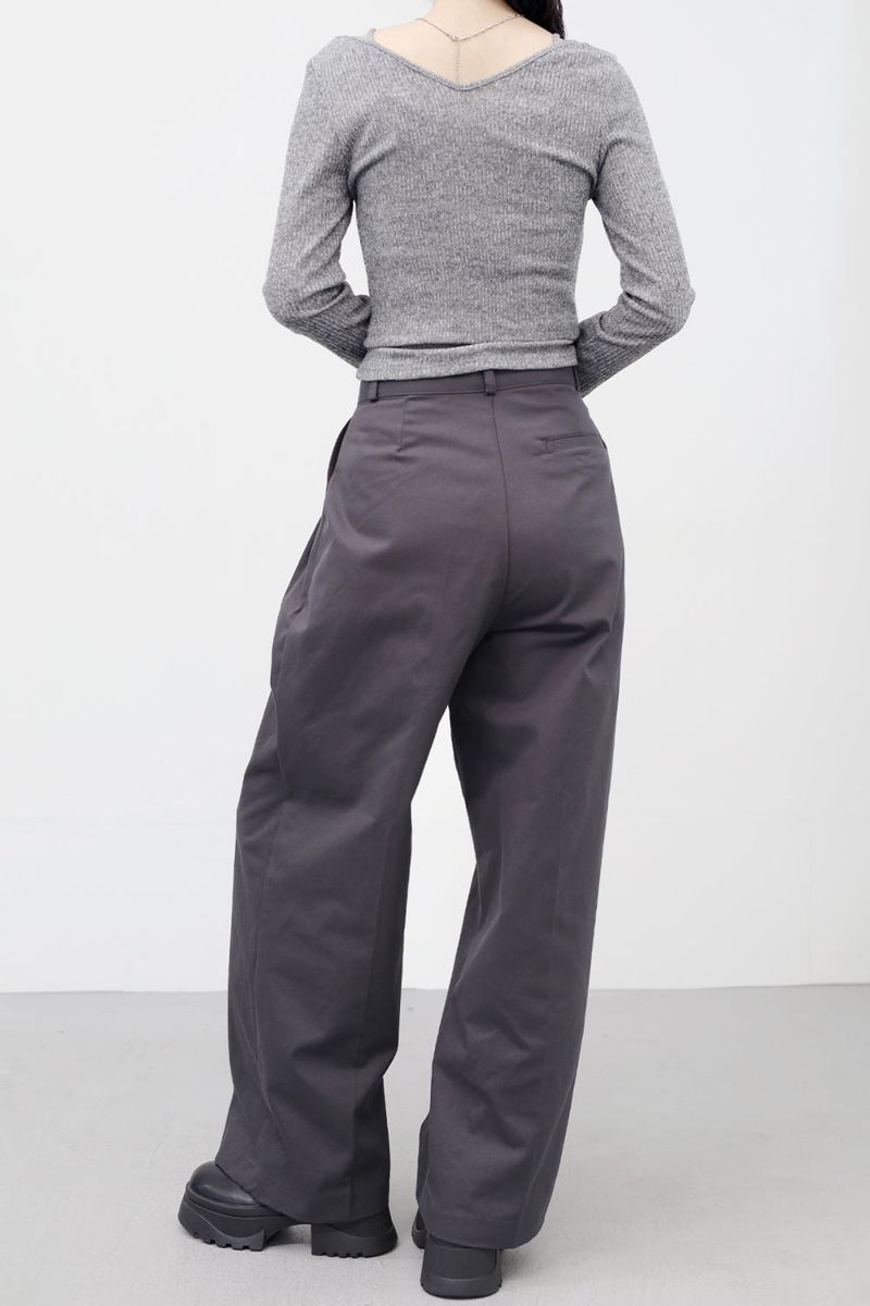 Botte wide cotton slacks