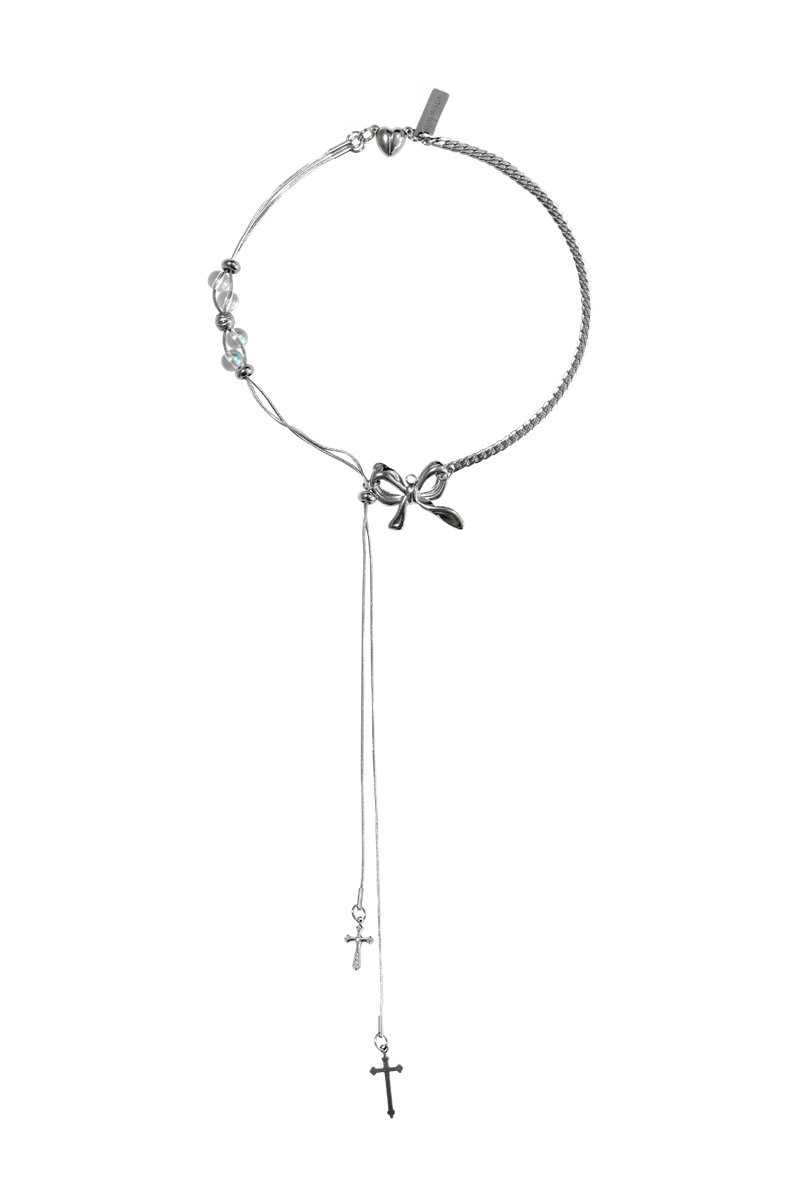 P:ReinSein（レインセイン）の「リボンクロスネックレス（アクセサリー）」