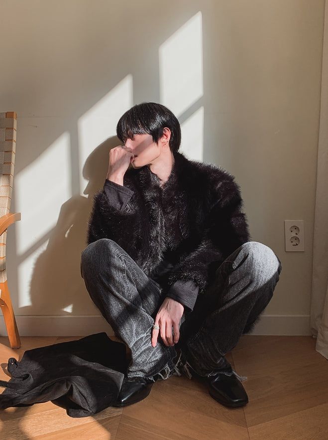 Cudi Over Fur Jacket