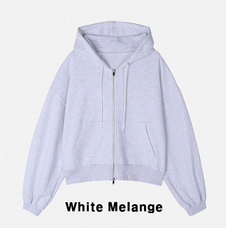 Tempo Crop Hoodie Zip-Up