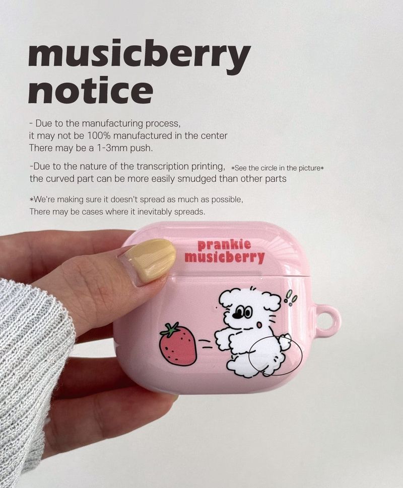 strawberry airpods case