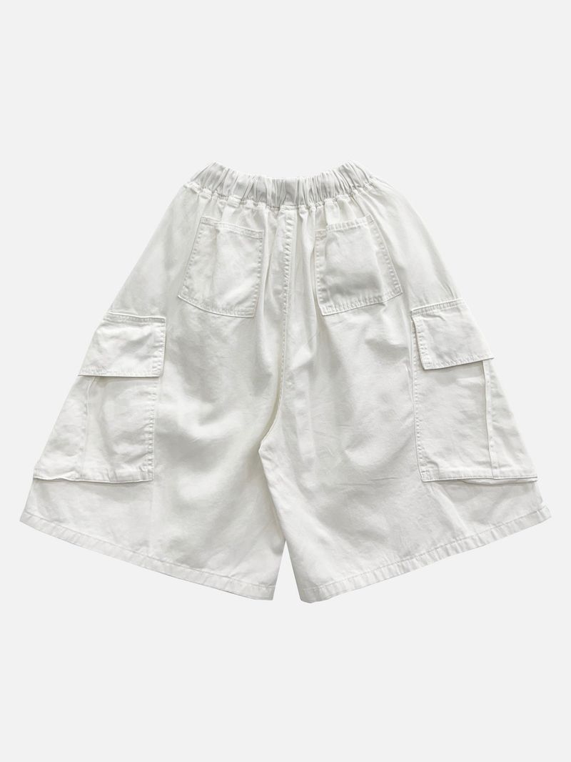 Dumbo Cargo Cotton Bermuda Pants 5C