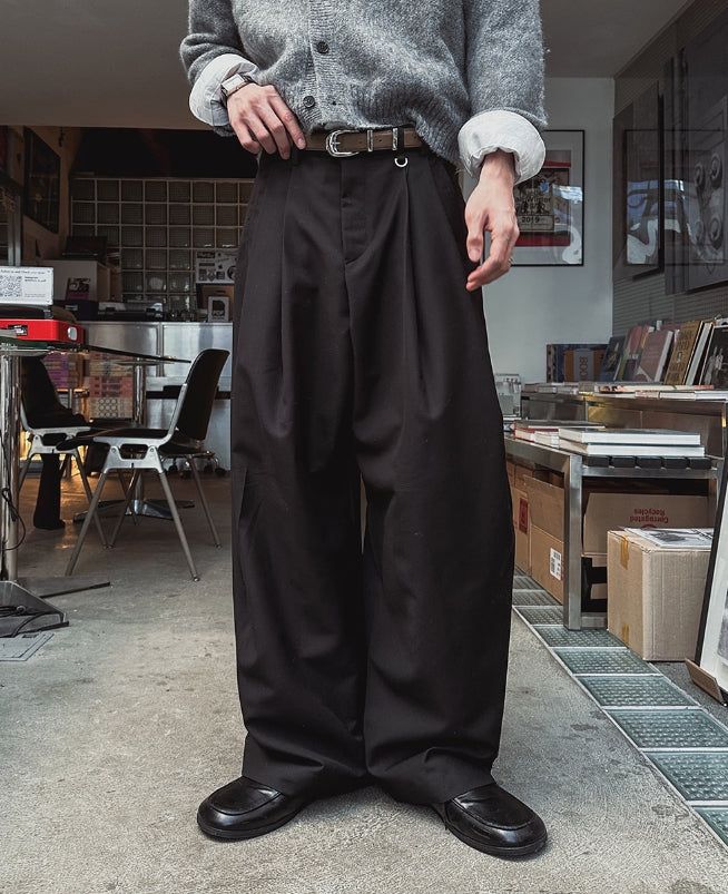 2PLAN（ツープラン）の「Mono Two-Tuck Wide Slacks（Pants）」