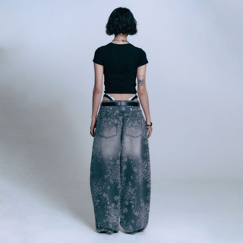 EASY See-through Crop Short Sleeve - Black