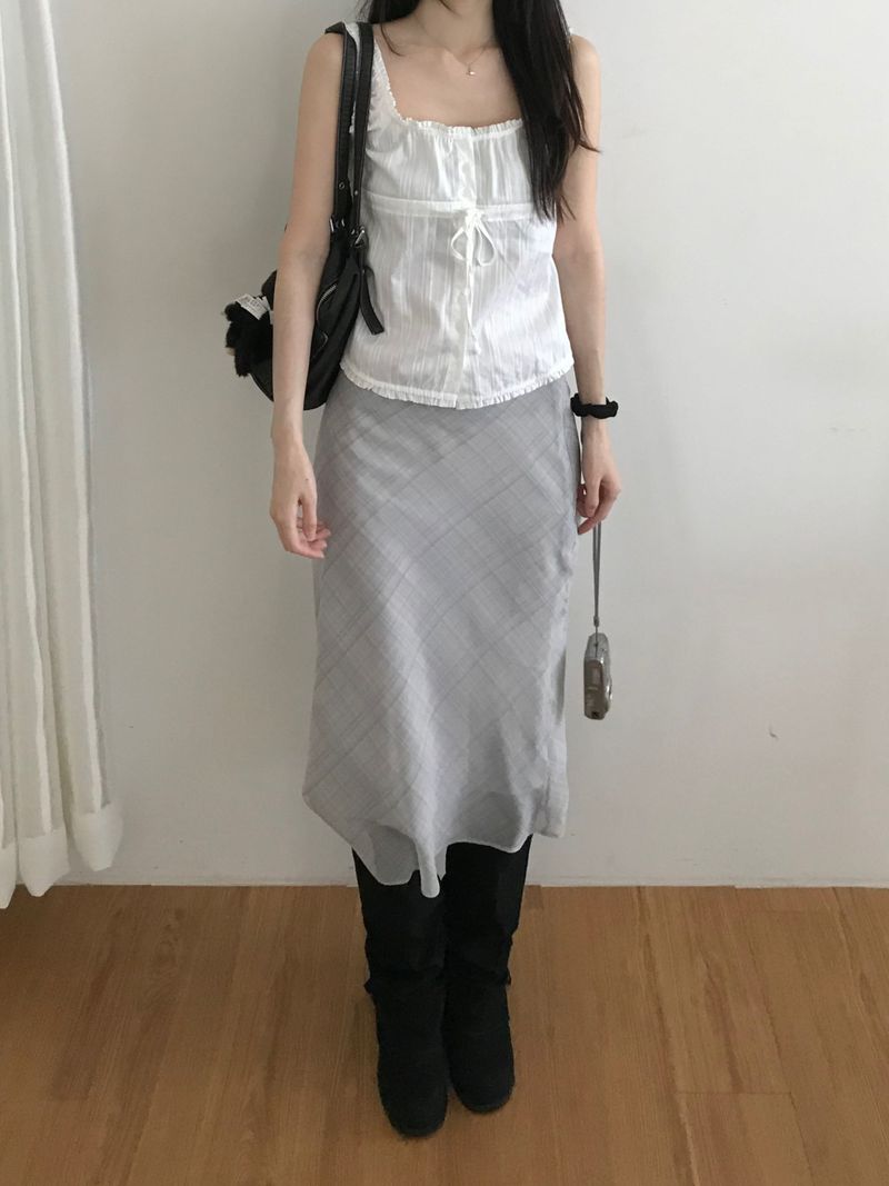 Scoop lace top (one color)