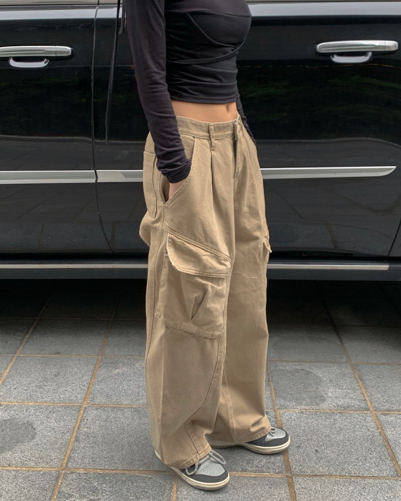 (Unisex) Oval cargo pants