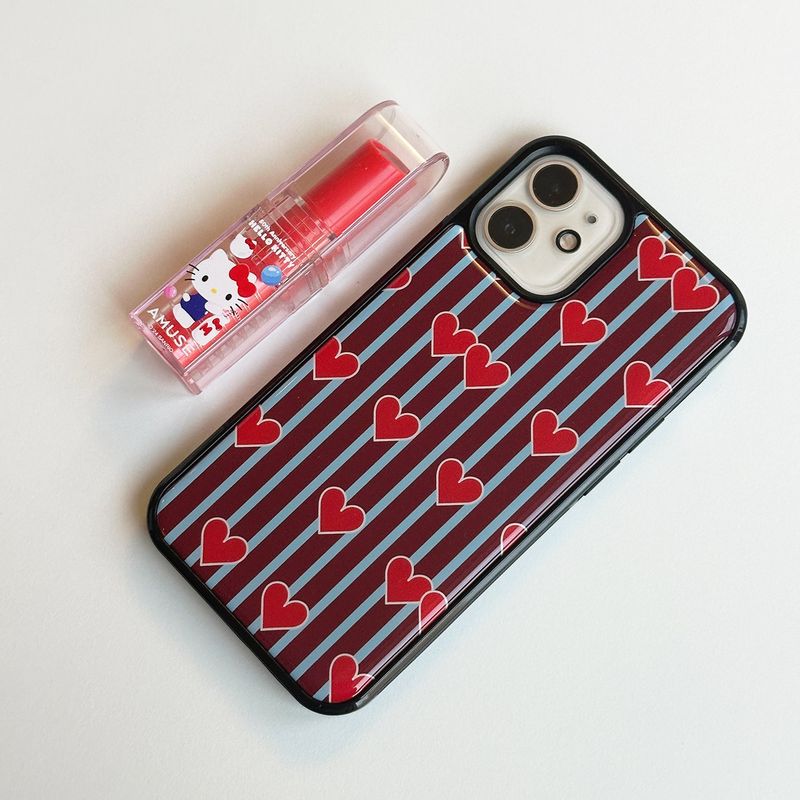 Ohyeah Nice Sohot（オナッソ）の「ハートハートエポキシフォンケース（スマホグッズ/小物）」