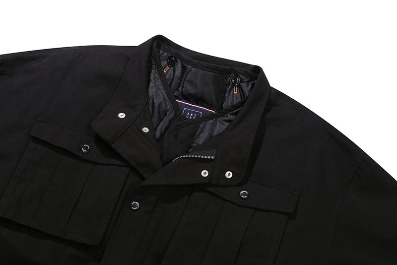 RECENT LOGO M65 PARKA_BLACK