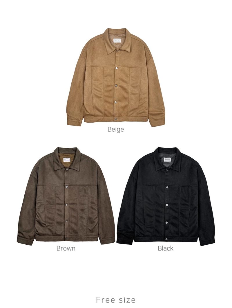 Tailor Suede Jacket (3 Colors)