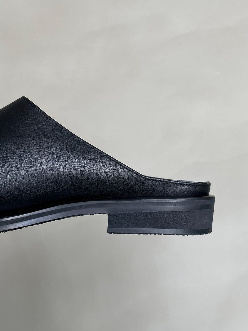 [HAND MADE] Square Bloafer (Black)