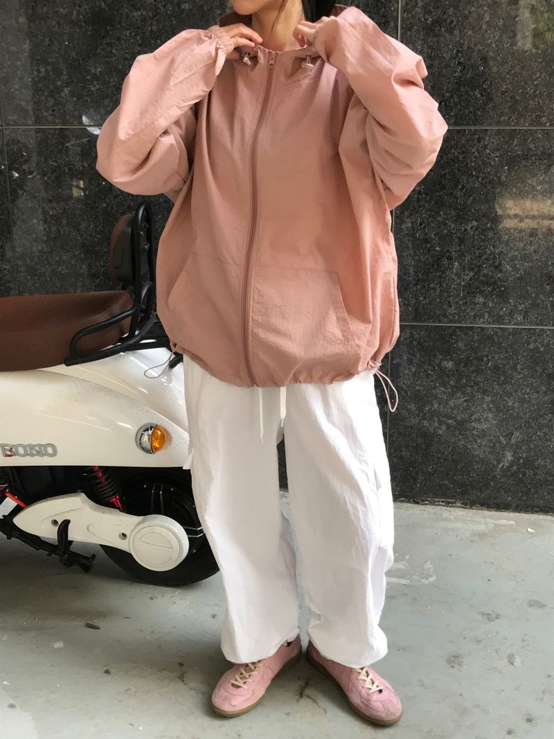 Elemental nylon pants