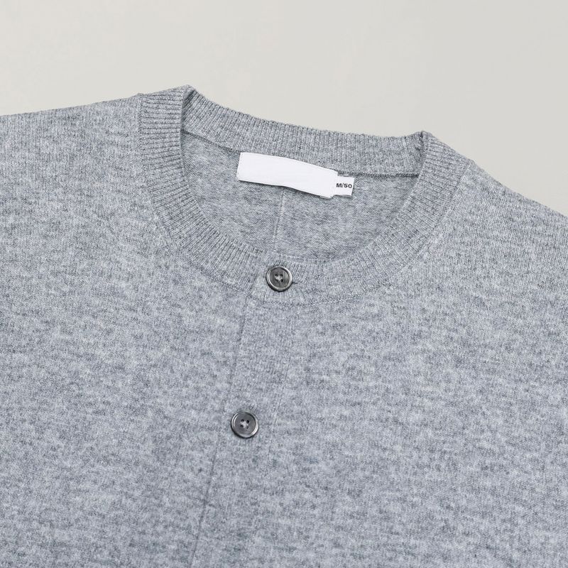 Doom knit layered cardigan