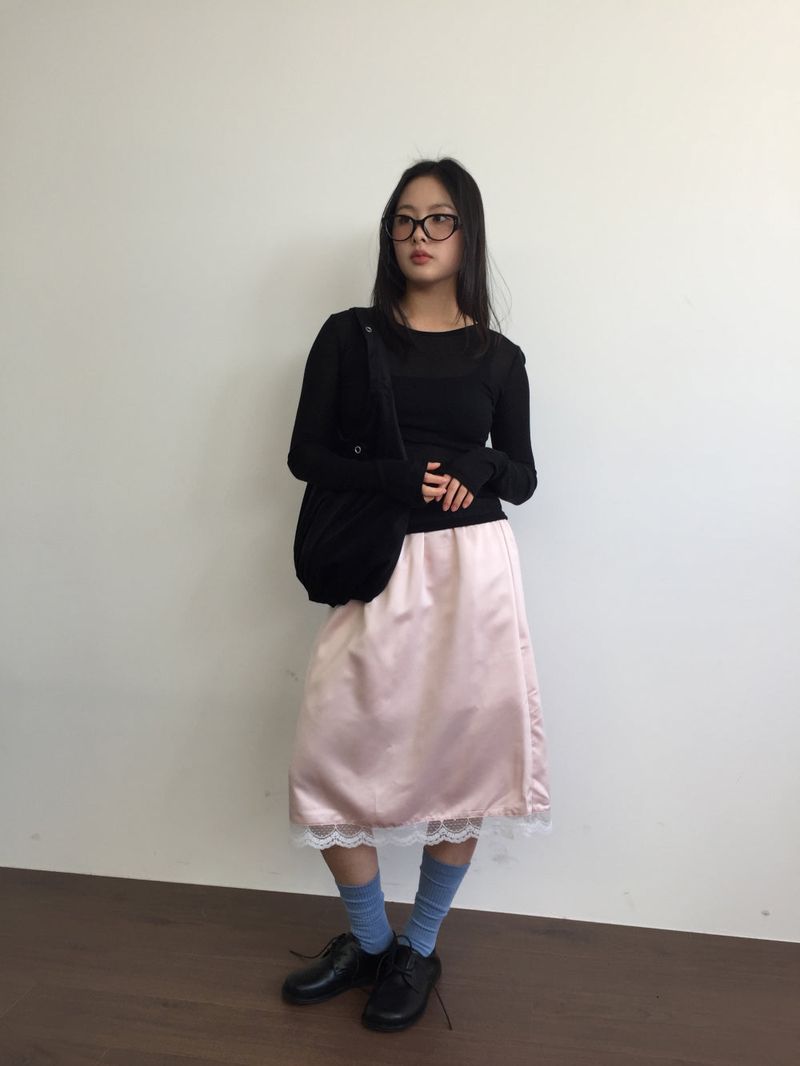 Leti Eyelet Shirring Bag (2color)
