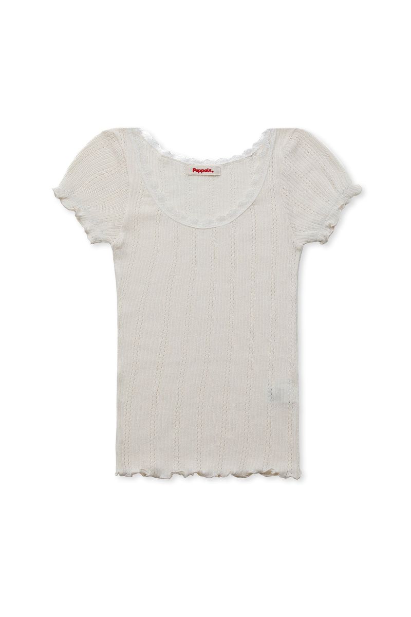 POPPALS（ポップパルズ）の「Soft Cream T-shirt [Ivory]（Tops）」
