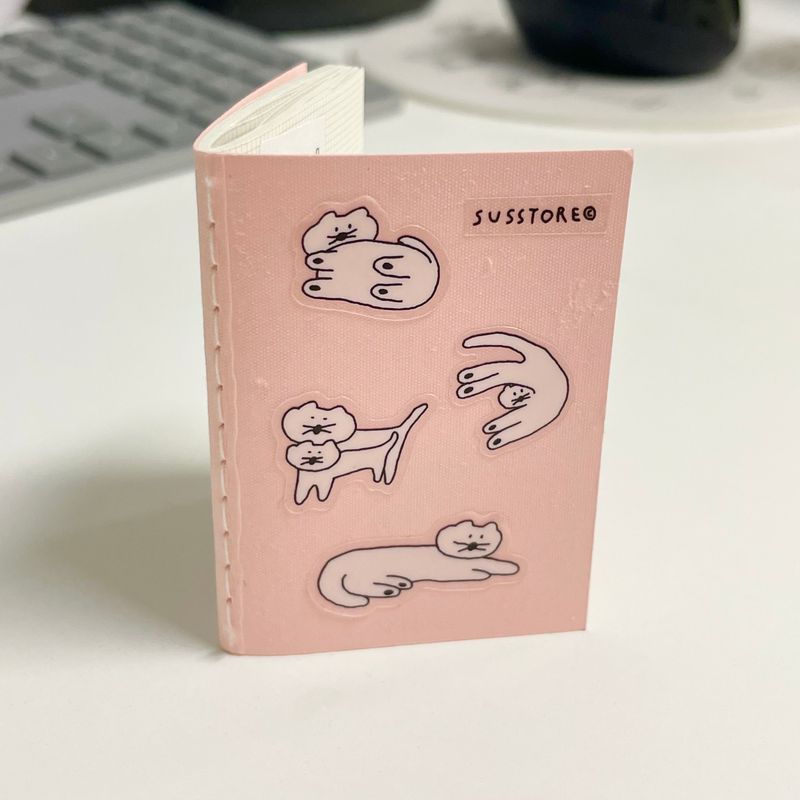 Diverse cat seal stickers (2 set)